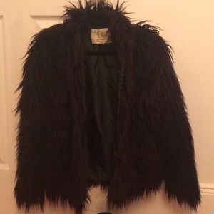 Lip Service furry jacket